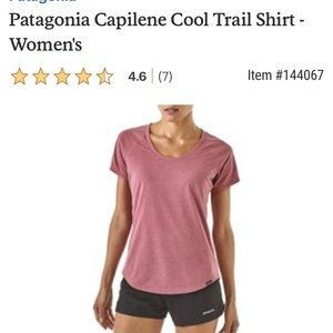 Patagonia Capilene Cool Trail Shirt